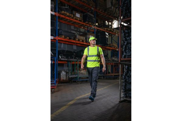 EGER HI-vis czapka z daszkiem żółta uni - obrazek 9
