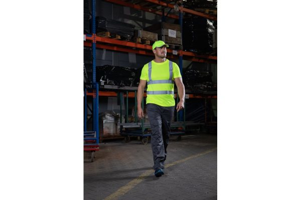 EGER HI-vis czapka z daszkiem żółta uni - obrazek 8
