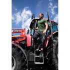 VILS T-shirt bawełniany ciemnozielony XL (54) - obrazek 3