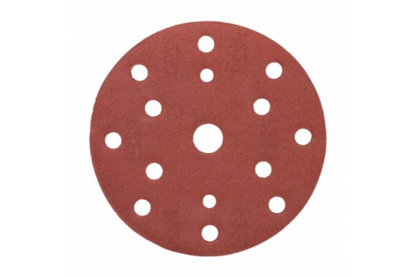 Krążek ścierny z otworami do metalu ø150mm #220 5szt