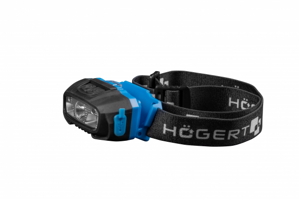 Lampa czołowa LED USB 6 funkcji z czujnikiem ruchu - obrazek 2