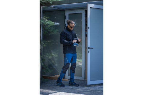AXEL spodnie dresowe niebiesko-czarne L (52) - obrazek 4