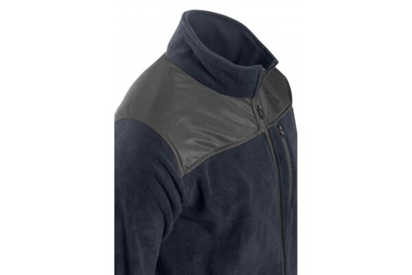 EZRA bluza polarowa z OXFORDEM granatowa 4XL (60) - obrazek 3